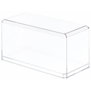Pioneer Plastics 094C Clear Plastic Display Case For 1:24 Scale Cars, 9 W X 4.125 D X 4.375 H (Mailer Box)