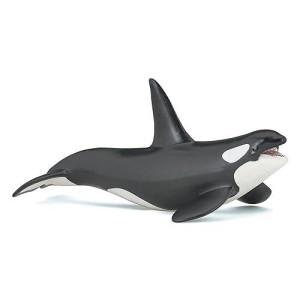 Papo - Hand-Painted - Figurine - Marine Life - Killer Whale Figure-56000 - Collectible - For Children - Suitable For Boys And Girls - From 3 Years Old