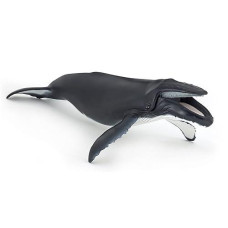 Papo - Hand-Painted - Figurine - Marine Life - Humpback Whale Figure-56001 - Collectible - For Children - Suitable For Boys And Girls - From 3 Years Old