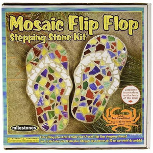 Midwest Products Mosaic Flip Flop Stepping Stone Kit