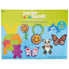Perler Beads Creative Kid Bead Kit Kids Craft, 5000 Pcs