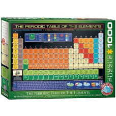 Eurographics Periodic Table Of Elements 1000 Piece Puzzle