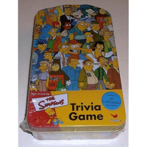 The Simpsons Trivia Game In Collector'S Tin