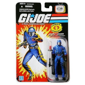 G.I. Joe 25Th Anniversary Cartoon Series Cardback: Cobra Commander (Cobra Leader) 3.75 Inch Action Figure