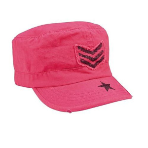 Rothco Women'S R/S Adj Vint Fat Cap, Pink/Black Sgt
