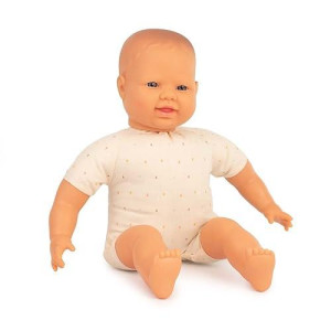 Miniland 15.75'' Soft Body Baby Doll, Caucasian