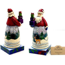 Jim Shore Santa Claus Figure W/ Gifts