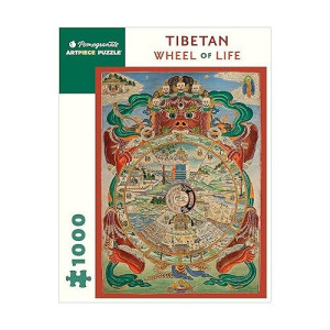 Tibetan Wheel Of Life Puzzle: 1000 Pcs