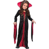 Victorian Vampiress Kids Costume, M (8-10)