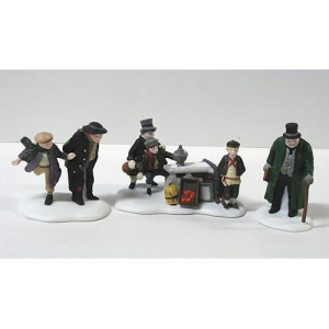 Department 56 "Oliver Twist" Set Of 3 Porcelain Figurines
