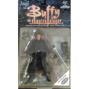 Buffy The Vampire Slayer Series 1 - Previews Exclusive Vampire Face Angel Angelus - David Boreanaz - 6 Action Figure (2000 Clayburn Moore)