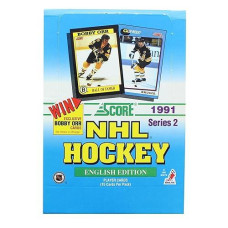 1991/92 Score Canadian English Series 2 Hockey Hobby Box