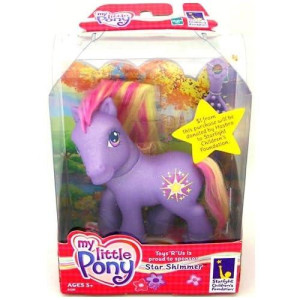 Star Shimmer Figure My Little Pony Tru Exclusive Starlight Children'S Foundation Hasbro