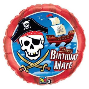18" Birthday Mate Pirate Ship