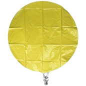 Qualatex 18" Yellow Round Foil Balloon