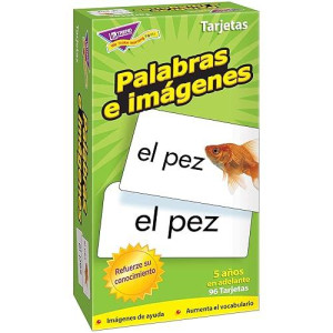 Palabras E Imagenes (Picture Words) Flash Card