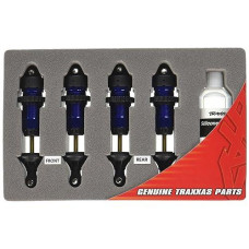 Traxxas 5460A Blue-Anodized Aluminum GTR Shocks (fully assembled w/o springs) (set of Four)