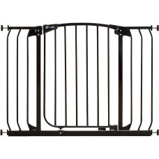 Dreambaby Chelsea Auto-Close Extra-Wide Baby Safety Gate-Black (Fits Openings With 38-42.5 Inches Wide)-Model F170B