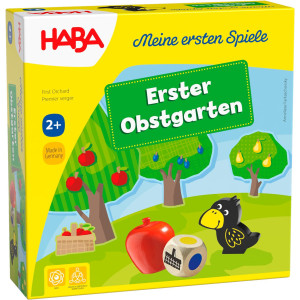 Haba 4655 - My First Games First Orchard, Entertaining Board Game About Colors And Shapes From 2 Years, Wooden Toys And Educational Game, The Classic Game For Small Children