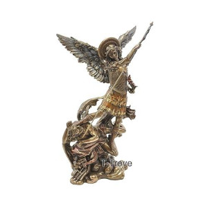St. Michael With Lucifer Collectible Figurine
