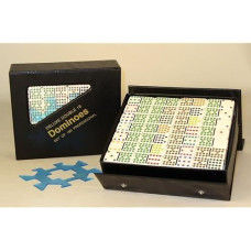 Hansen Deluxe Double 18 Dominoes Game