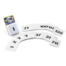 Hygloss Products Pocket Chart Number Cards, Numbered 1-100, 2" X 2" (Hyg61491)