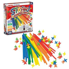 Roylco Straws And Connectors Building Kit - Pack Of 230 - Assorted Colors
