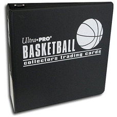 Ultra Pro 3" Black Basketball Album