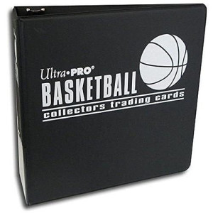 Ultra Pro 3" Black Basketball Album
