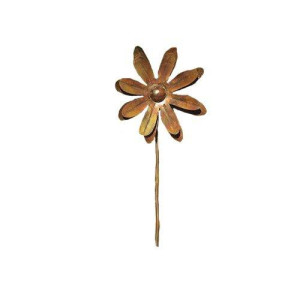 Zinnia Spinner Flower Stake Medium