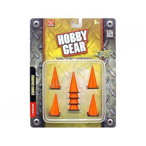 "Hobby Gear" Traffic Cones Series 1 - 8 Cone Set