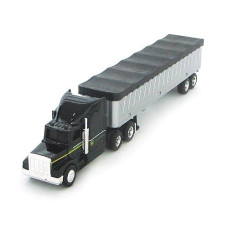 Ertl John Deere Grain Semi Truck Toy Replica - 1:64 Scale - Construction Toys - Die-Cast Metal And Plastic Material - Kids Toys Ages 8 Years And Up