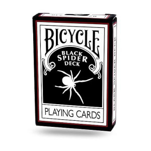 Magic Makers Black Spider Deck Bicycle Cards