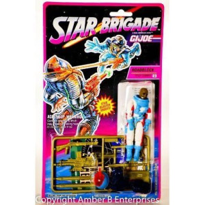 Original 3-3/4 inch GI Joe Star Brigade ROADBLOCK Action Figure (1993 Hasbro)