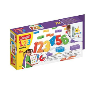 Quercetti Magnetic Numbers - 48 Piece Set (Made In Italy)