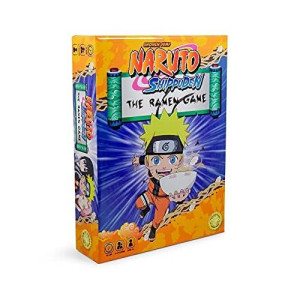Golden Bell Studios Naruto: Shippuden The Ramen Card Game, 2-6 Players | Fun Party Board Game Challenge, Family Friendly Group Activity | Official Anime Manga Gifts And Collectibles