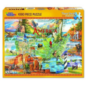 White Mountain Puzzles National Parks - 1000 Piece Jigsaw Puzzle