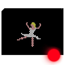 Illumipeg Little Miss Refill Templates For Pre-1994 Original Lite Brite (10 Sheets, 9X12)