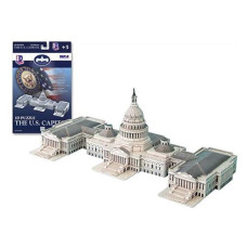 Us Capitol Building 3D Puzzle, 132 Pieces