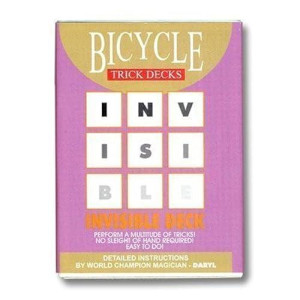 Invisible Deck Bicycle - Red