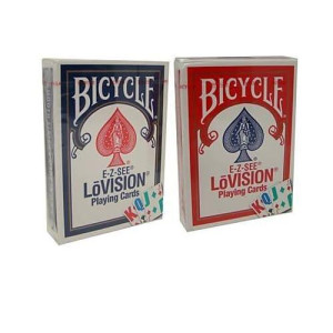 Bicycle Lo-Vision Special Playing Cards - 2 Decks