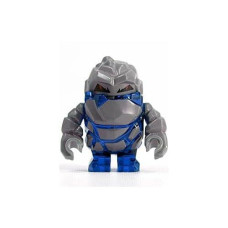 Rock Monster Glaciator (Trans-Blue) - Lego Power Miners Minifigure