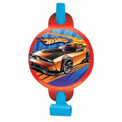 amscan Hot Wheels Speed City Party Blowouts, 8-Count