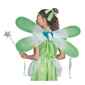 Rg Costumes Fairy Pixie Wings Costume Accessory, 24'', Green