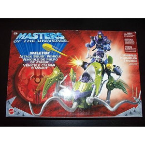 Masters Of The Universe Skeletor Attack Squid Vehicle