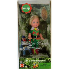 Barbie Kelly Mistletoe Kisses Tommy Doll And Tree Ornament (2004)