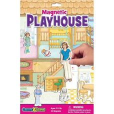 Create-A-Scene Magnetic Playset - Playhouse