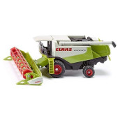 Siku 1991, Claas Combine Harvester, 1:50, Metal/Plastic, Green/Red, Movable Parts