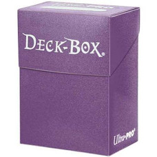 Ultra Pro - Pro 80+ Card Deck Box (Purple) - Protect Valuable Sports Cards, Gaming Cards And Collectible Cards In A Compact Deck Box, For Traveling
