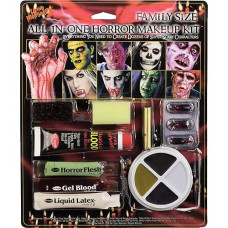 Fun World Family Size All In One Horror Kit Makeup-Standard